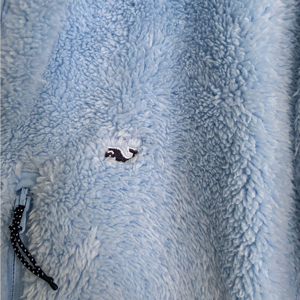 Vineyard Vines Sky Blue Fleece Jacket - Picture 3 of 3